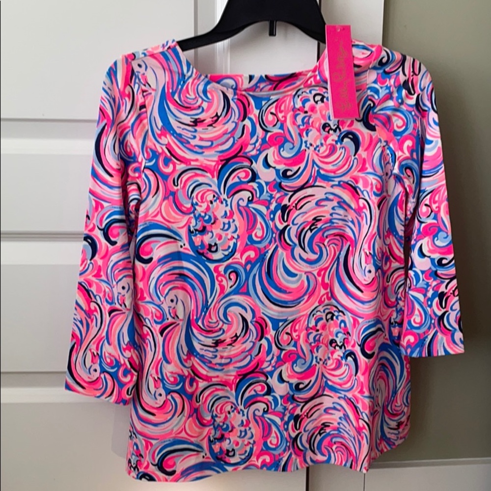 Lilly Pulitzer 3/4 length sleeve
